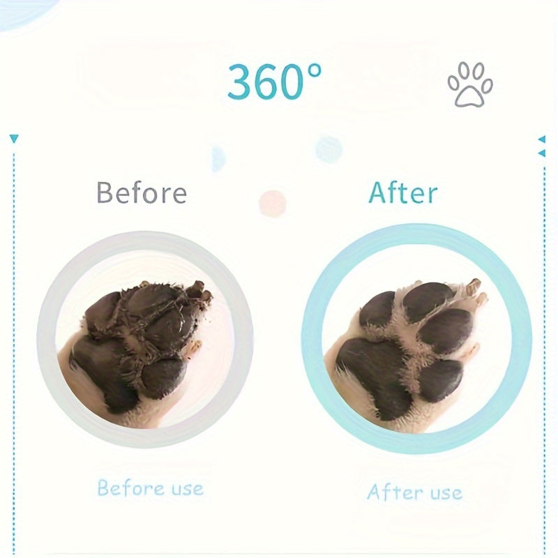 Pet Paw Cleaner Cup – Soft Silicone Dog Foot Washer, Easy to Use & Gentle on Paws