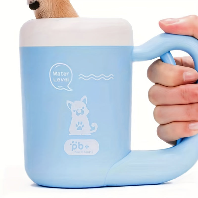 Pet Paw Cleaner Cup – Soft Silicone Dog Foot Washer, Easy to Use & Gentle on Paws