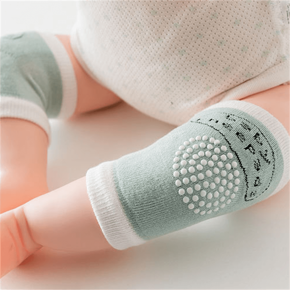 Baby Anti-Slip Knee Pads – Soft & Breathable Crawling Protectors for Infants and Toddlers